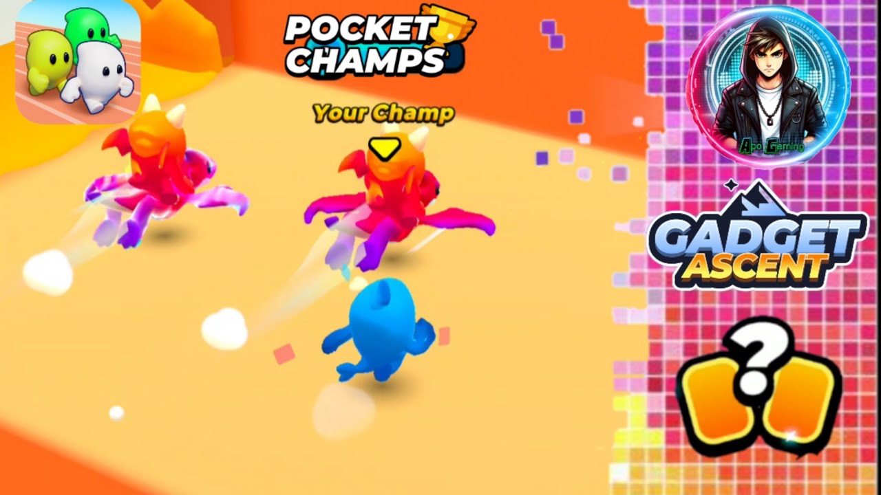 Pocket Champs: Gadget Ascent Event for Legendary Gadgets ! Red Dragon Skin Power