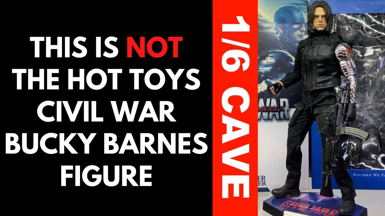 HC TOYS WINTER SOLDIER FIGURE (LEGEND CREATIONS HOT TOYS KO) 1/6 CAVE