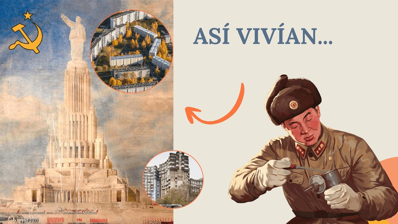 Arquitectura SOVIÉTICA | Constructivismo, Estalinismo y Brutalismo 🤯