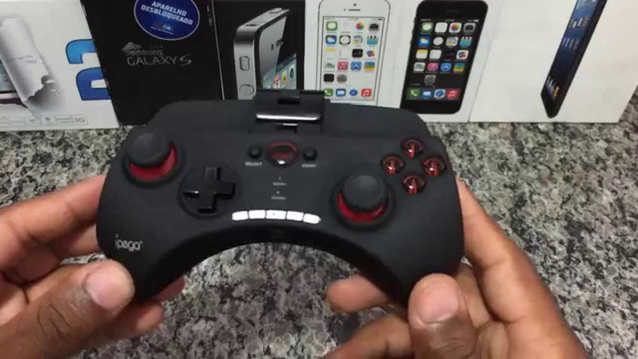 Tutorial como configurar e usar controle iPegaPG 9025 em android.
