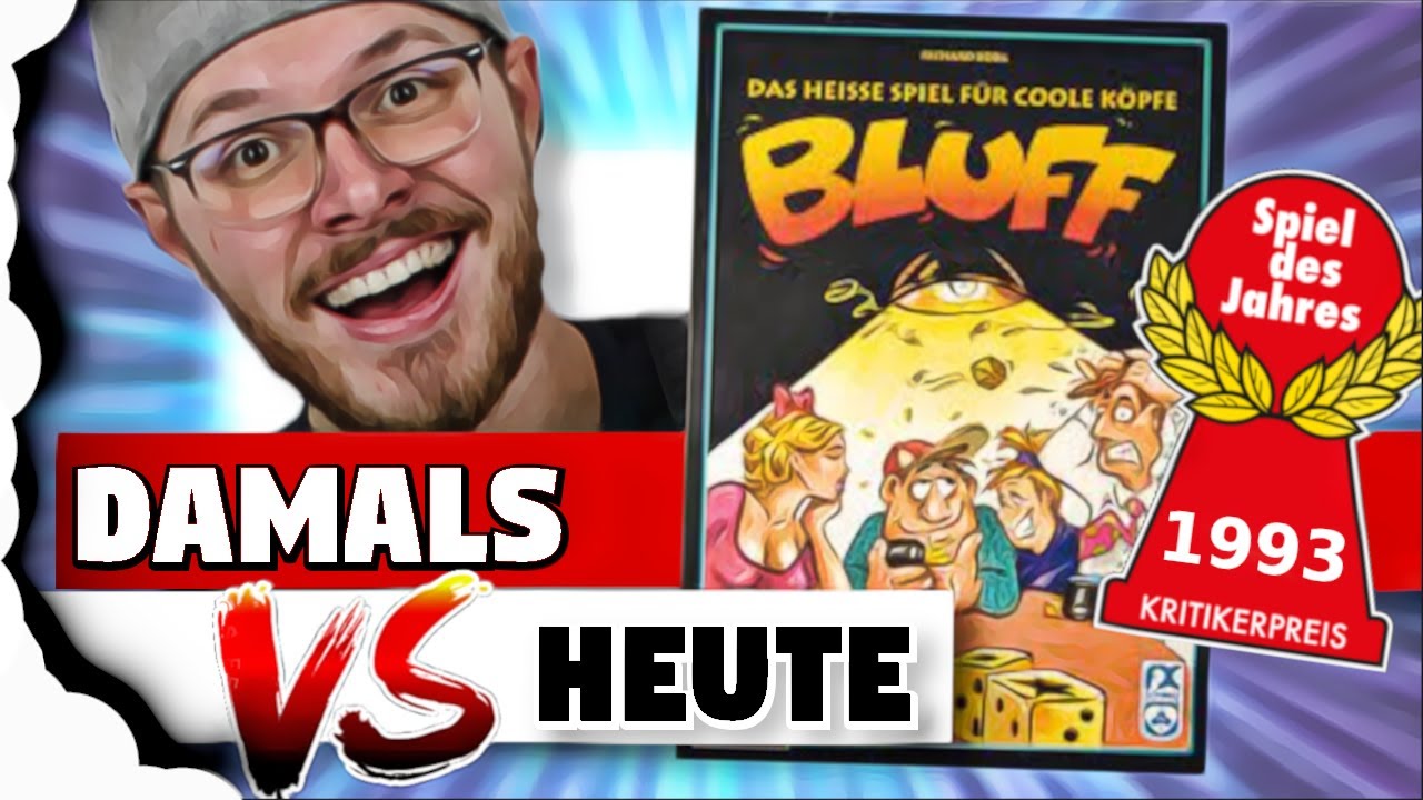 Spiel des Jahres 1993 - Ist BLUFF heute noch ein super Partyspiel?