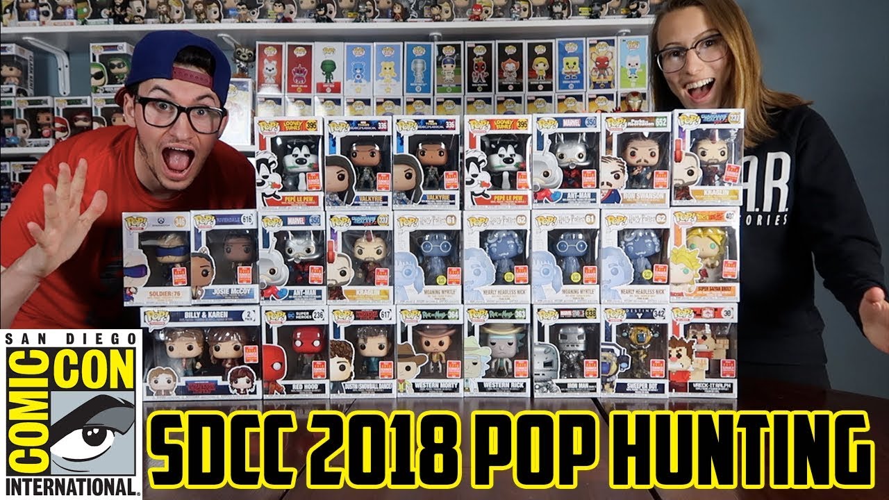 SDCC 2018 Funko Pop Hunting