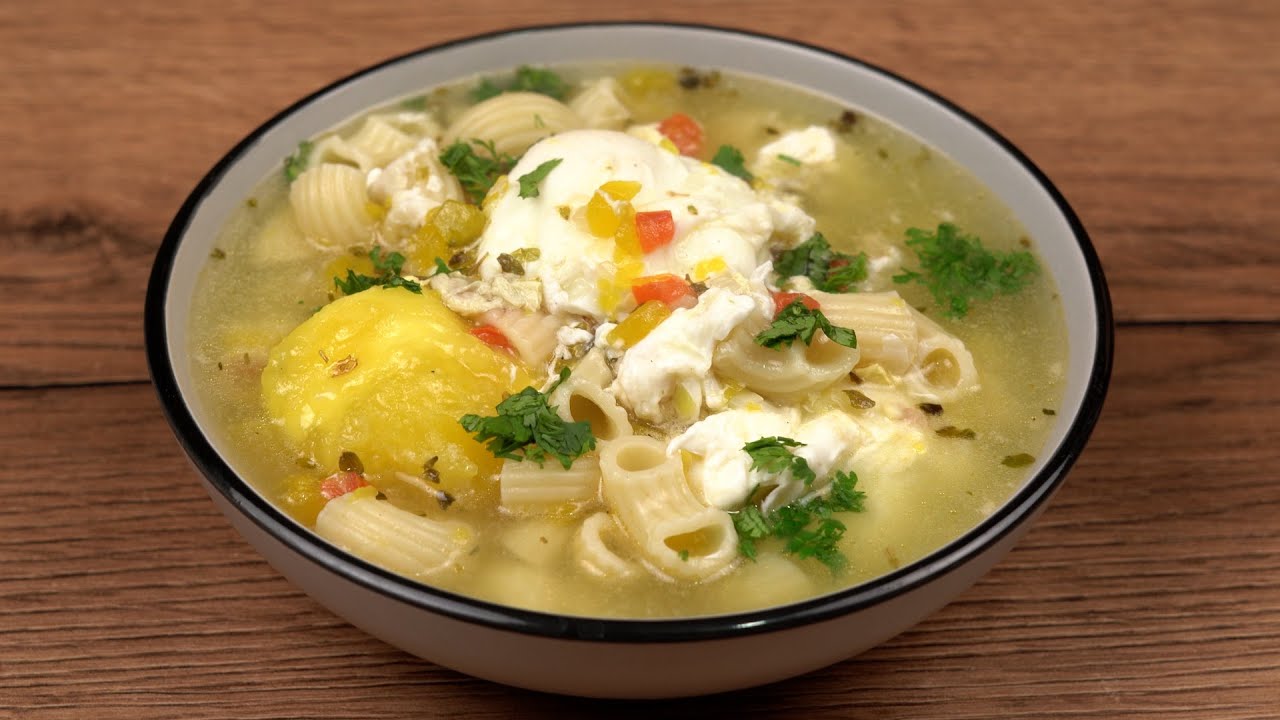 SOPA DE HUEVOS | MUY NUTRITIVO Y RÁPIDO DE PREPARAR 😋