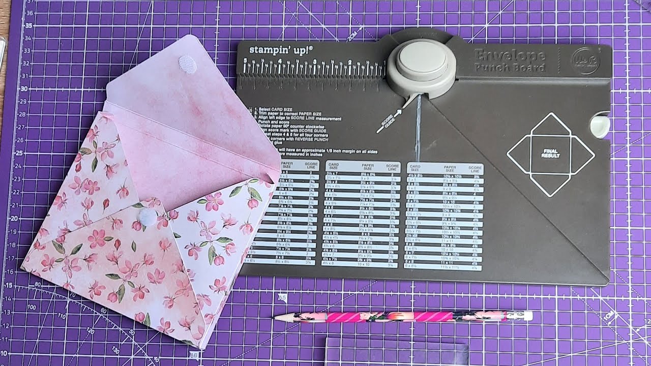 Tuto Enveloppe 3d facile