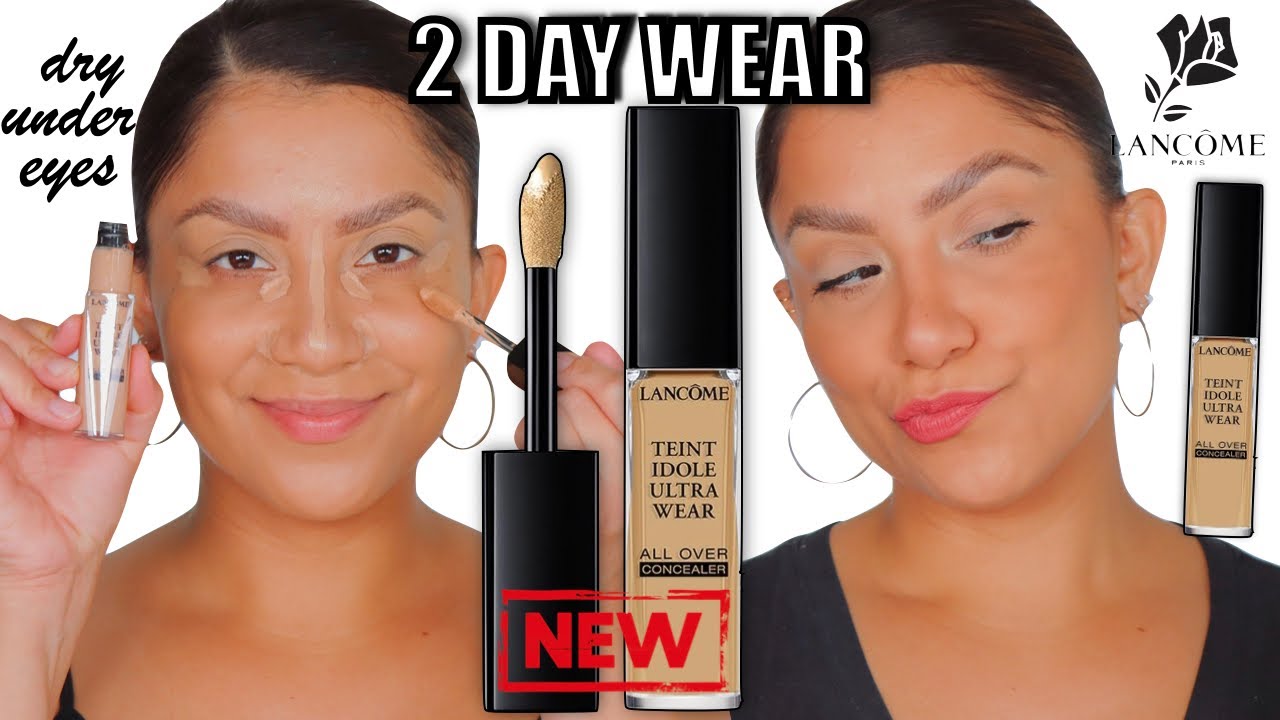 2 DAY WEAR TEST LANCÔME TEINT IDOLE ULTRA WEAR ALL OVER CONCEALER *dry under eyes* | MagdalineJanet