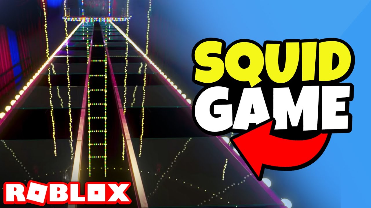 How to Make SQUID GAME in ROBLOX! | Glass Stepping Stones Game