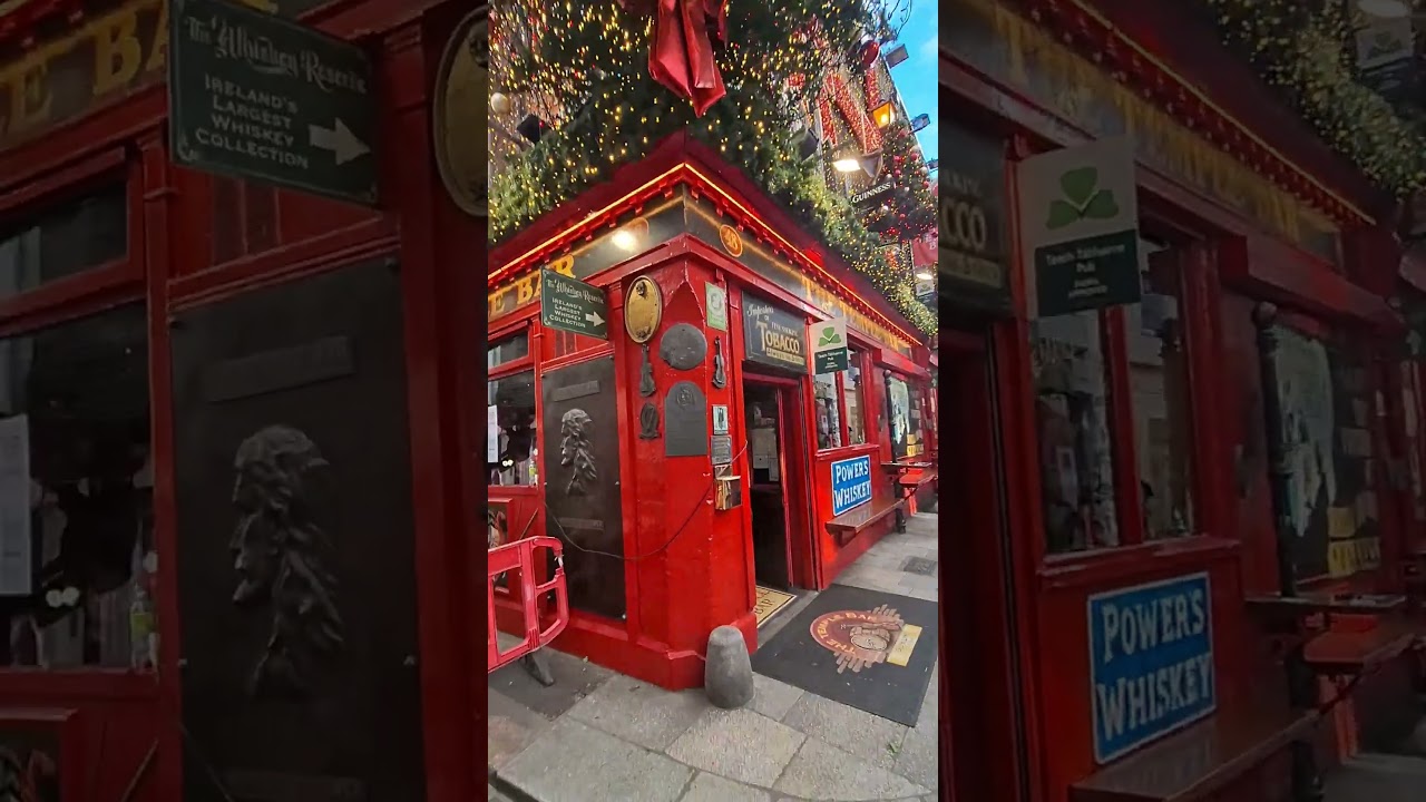 DUBLIN DAILY HISTORY — КАК TEMPLE BAR В ДУБЛИНЕ ПОЛУЧИЛ СВОЕ НАЗВАНИЕ! 