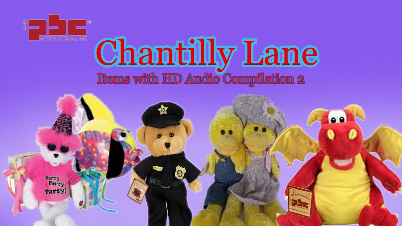 PBC International/Chantilly Lane Items with HD Audio Compilation 2