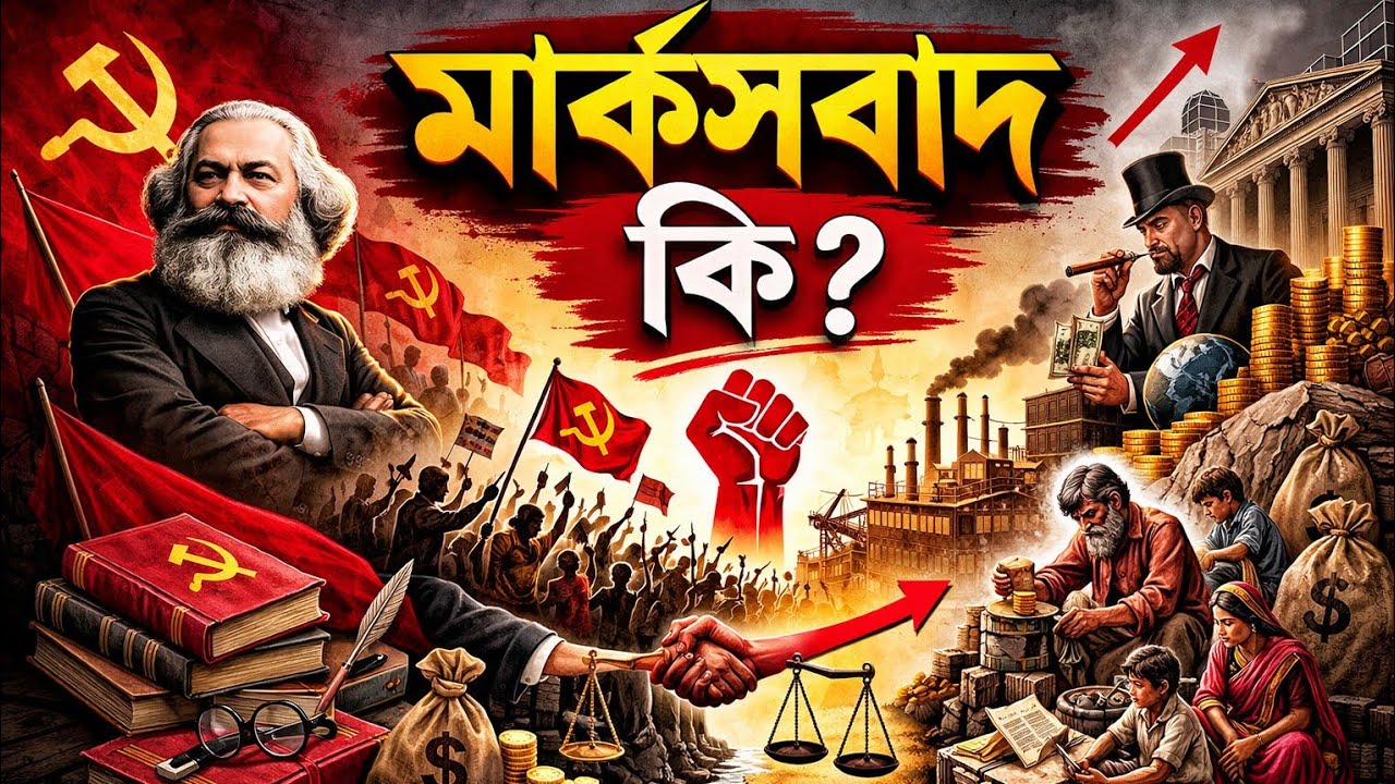 What is Marxism in Bengali | মার্কসবাদ কি এবং এর মৌলিক বৈশিষ্ট্যগুলো কি কি? Political Science