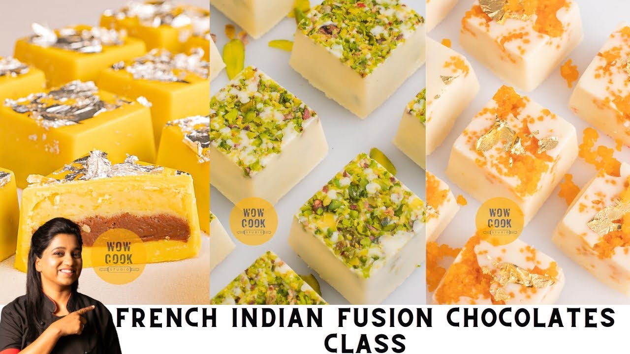 FIF l French Indian Fusion chocolates class l Online class l New course  launch