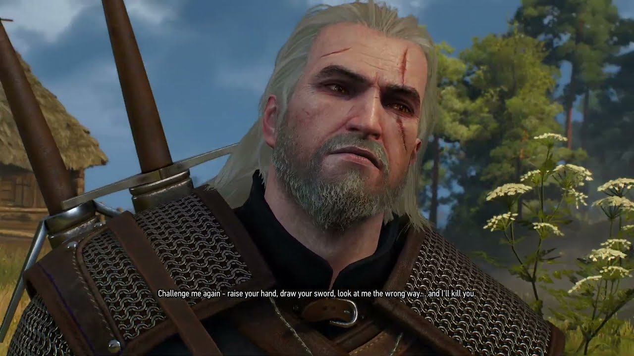 The Witcher 3 memorable Geralt Quotes