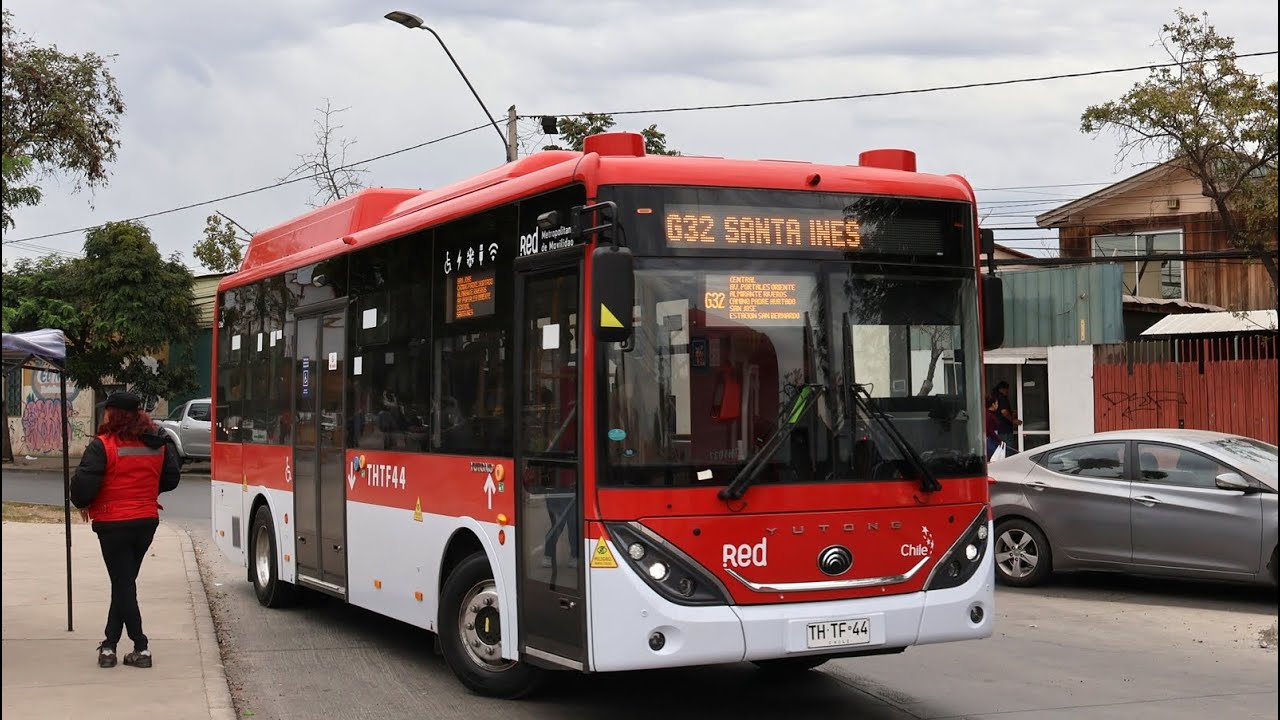 Buses eléctricos Yutong de Voy Santiago