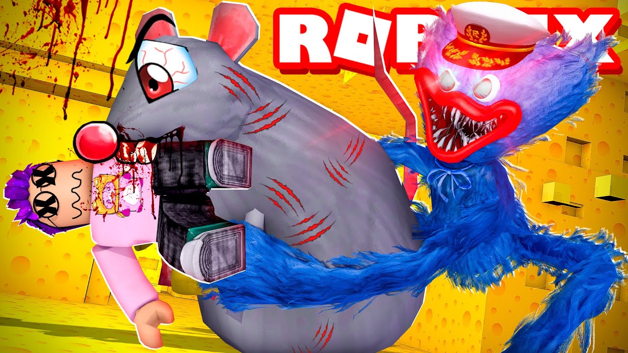 HUGGY WUGGY vs CHEESE ESCAPE in ROBLOX