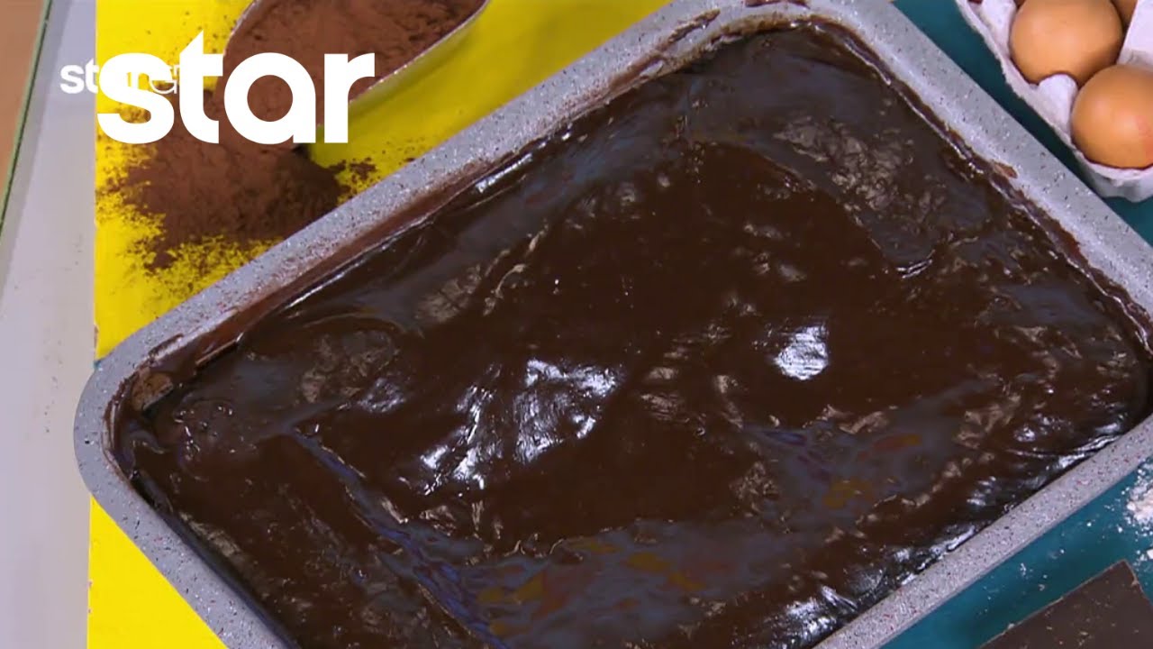 Σοκολατόπιτα με γκανάζ σοκολάτας | Σταύρος Βαρθαλίτης