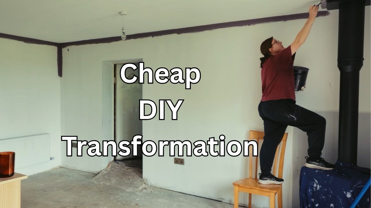 Tania metamorfoza domu DIY | Od zrujnowanego budynku do wymarzonego siedliska |