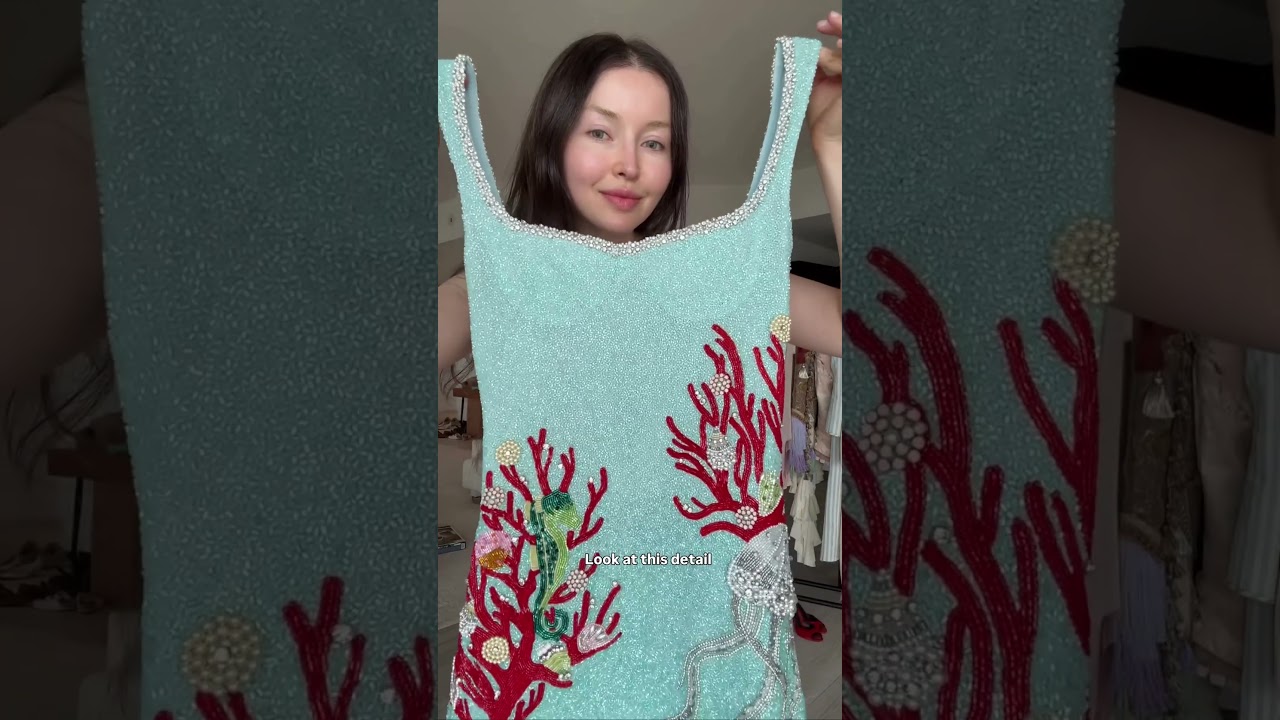 Mermaid Dream Dress 🪸🐠🌊🧜&zwj;♀️ #gifted #fashion