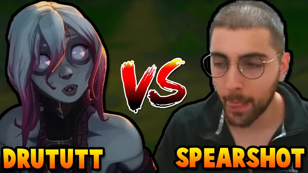 DRUTUTT BRIAR TOP FINALLY FACES OFF WITH Rank 1 Pantheon (Spear Shot) in Korea