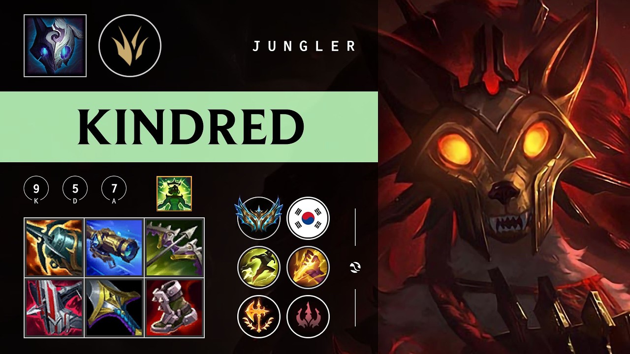 Kindred Jungle vs Viego - KR Challenger Patch 26.07