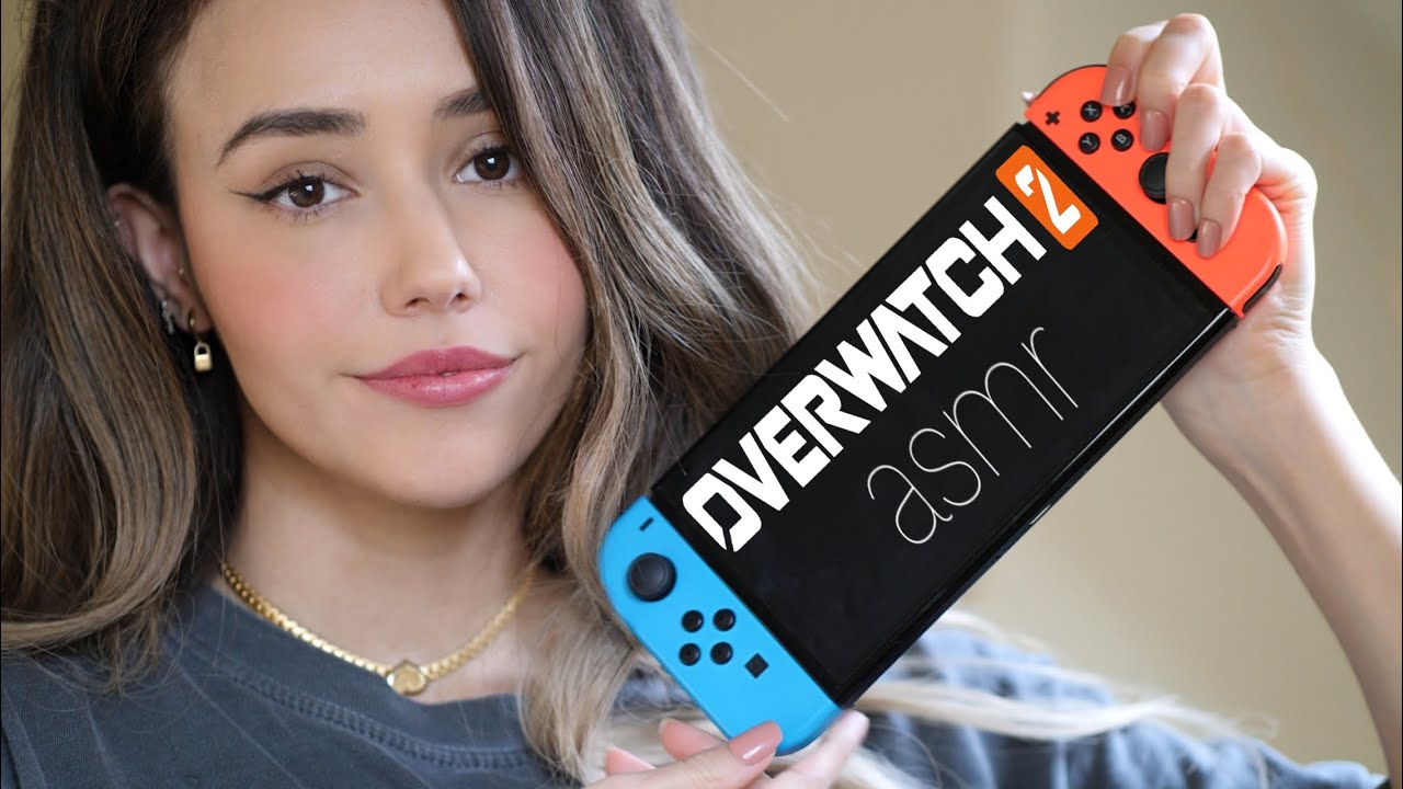 ASMR - Overwatch 2 + PC| Switch gameplay & Review with historic facts, button clicking, whispered 🎮