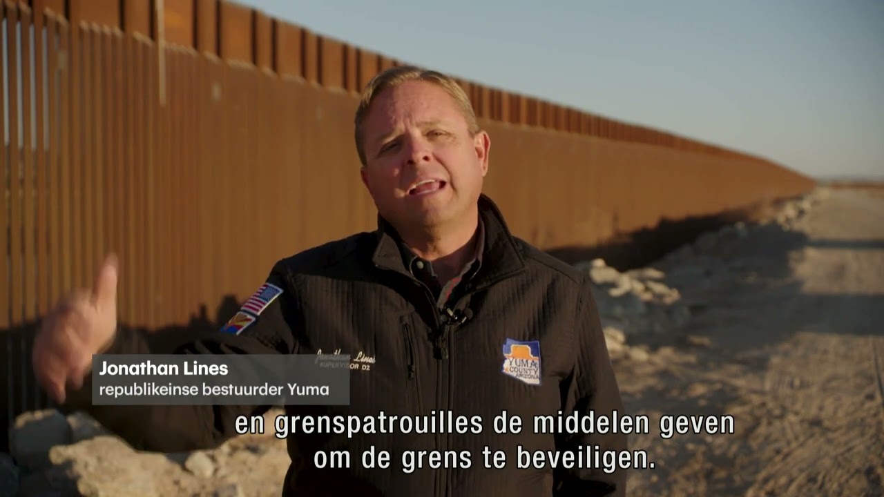 Mensen aan de grens tussen Mexico en de VS bereiden zich voor op Trump