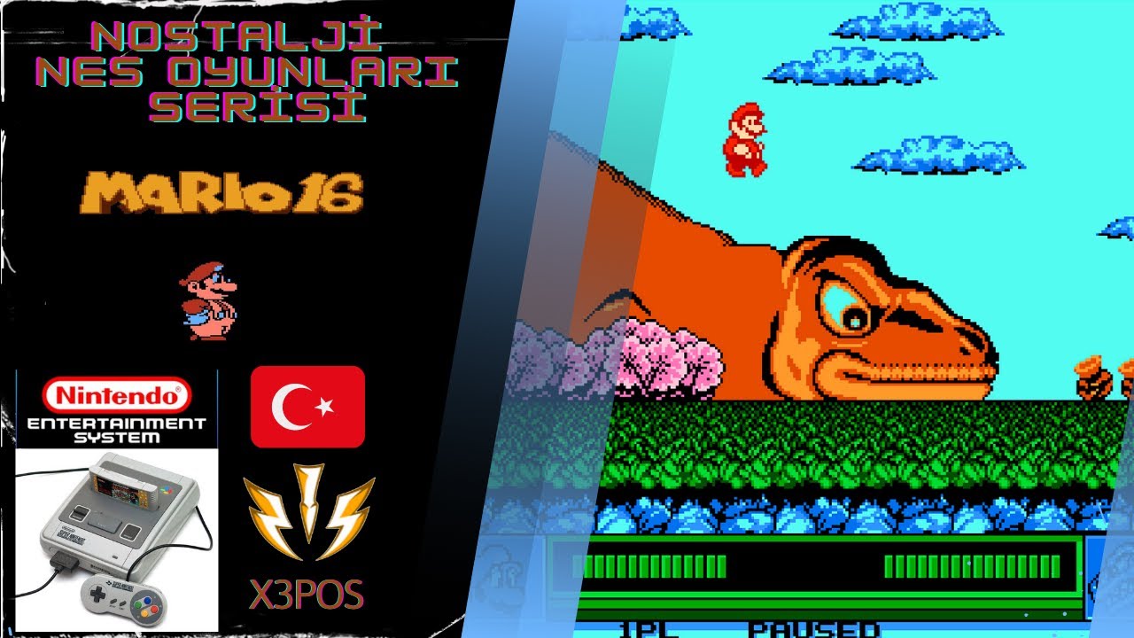 Nostalji Atari oyunları serisi: Mario 16