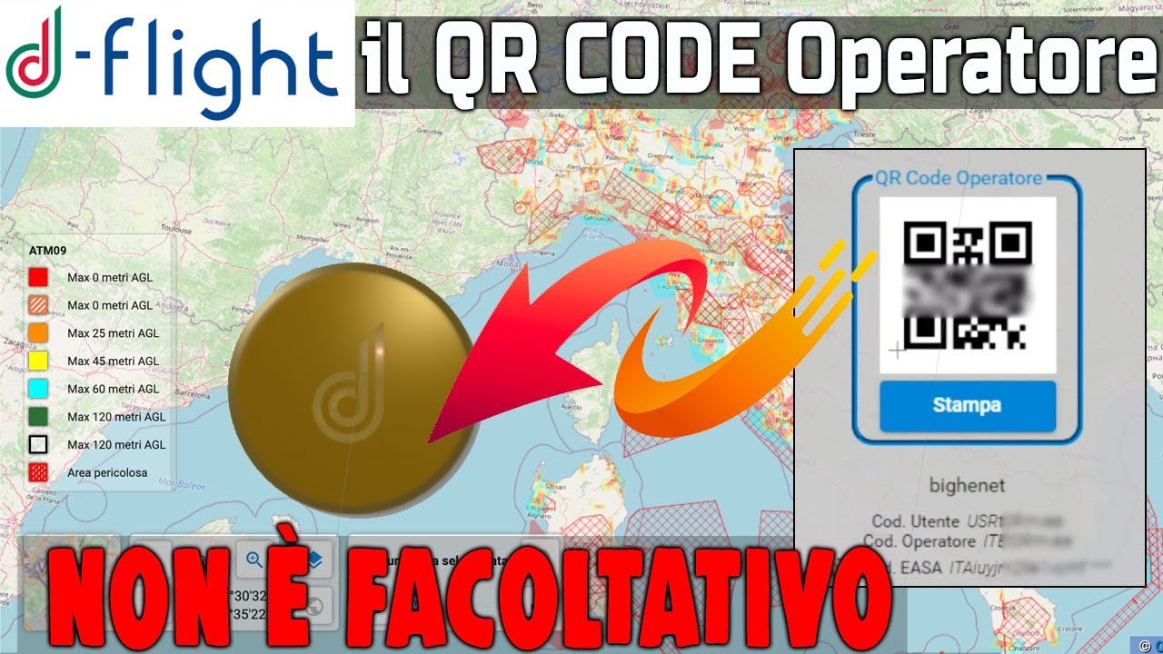 D-FLIGHT OBBLIGA l’ABBONAMENTO per i NUOVI QR CODE! NON è FACOLTATIVO!