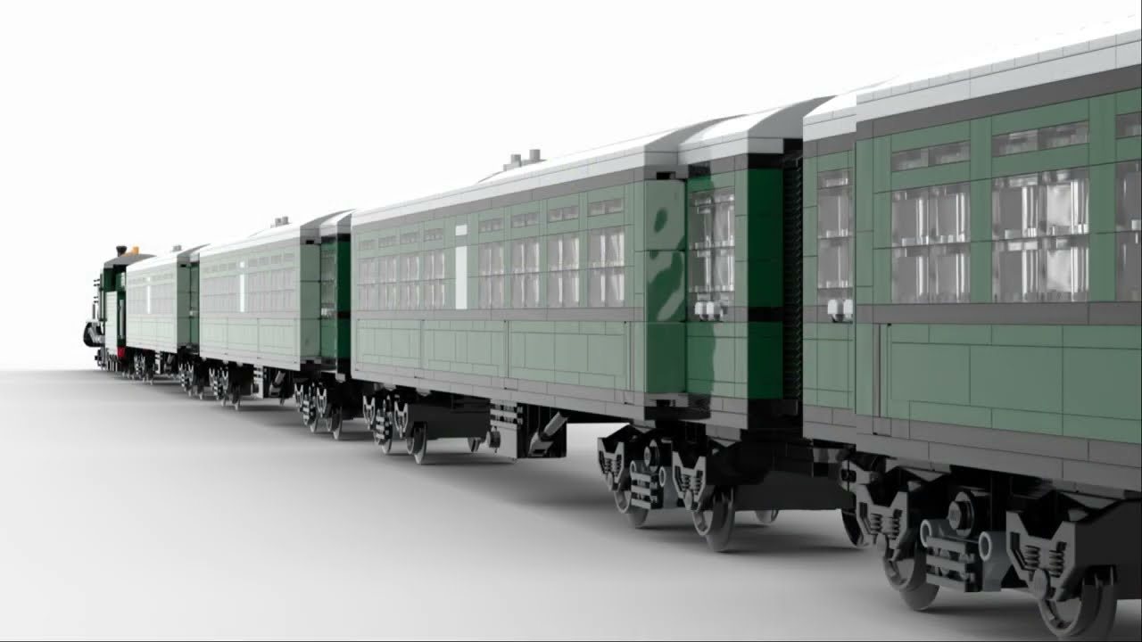 LEGO MOC | NS Bd 7507 'Blokkendoos' | Dutch passenger coach