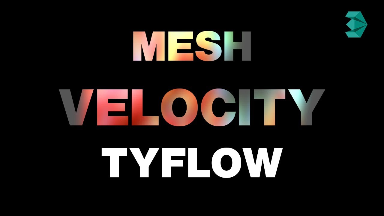 Transferring Mesh Velocity to Particles in tyFlow