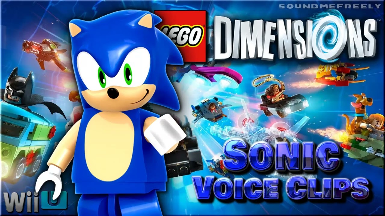 All Sonic the Hedgehog Voice Clips • Lego Dimensions • (Roger Craig Smith) All Voice Lines