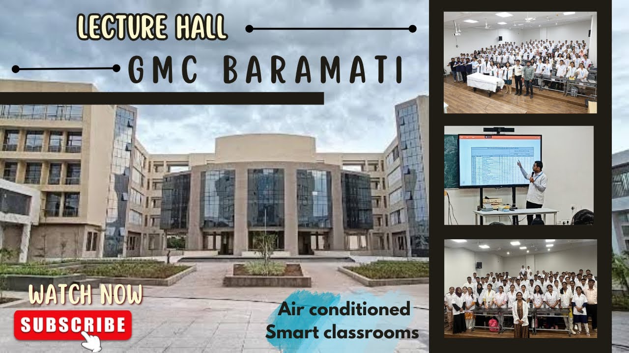 Smart air conditioned digital lecture hall   #mbbs #smartroom #gmcbaramati #bestmedicalcollege