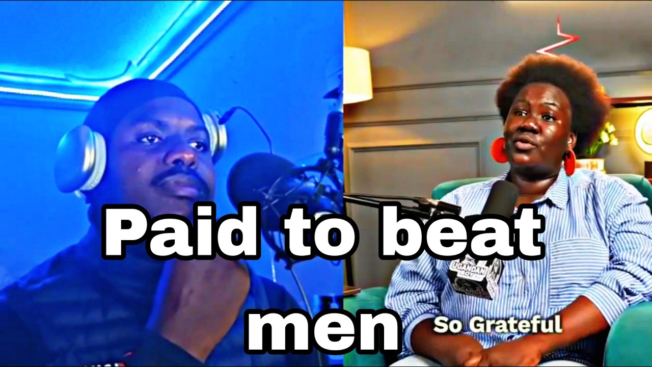 A woman who is Paid to beat men