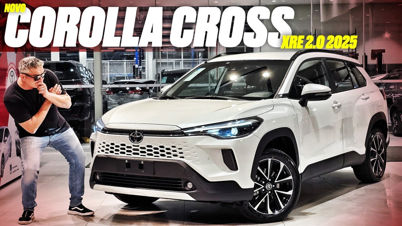 Novo Corolla Cross XRE 2.0 - OPÇÃO MAIS VENDIDA GANHA FREIO DE MÃO ELÉTRICO, NOVOS PAINEL E FRENTE!