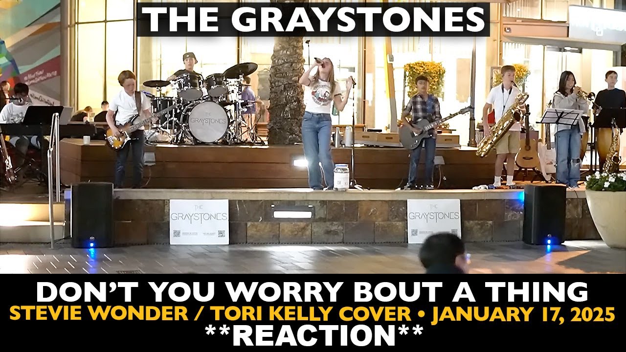 Musicians REACT to The Graystones: Don't You Worry Bout A Thing (2025) Stevie Wonder cover