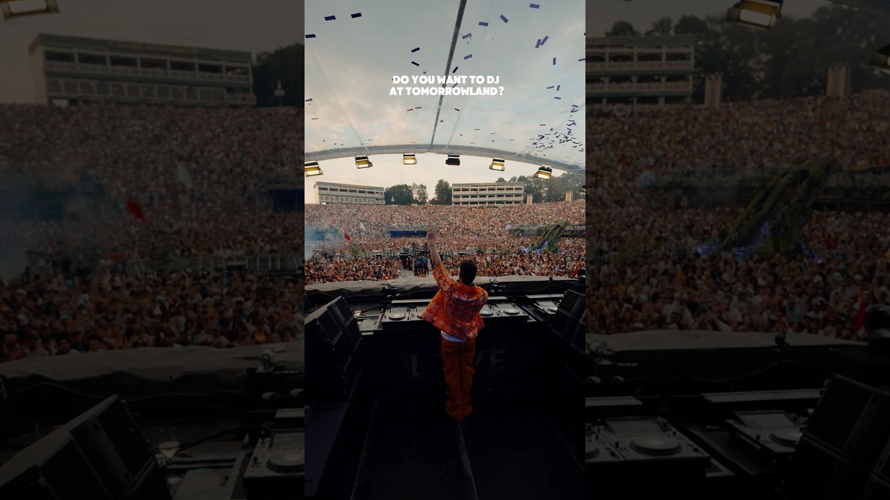 This is the ultimate chance to perform at Tomorrowland Belgium 2025 with the Tomorrowland Academy.