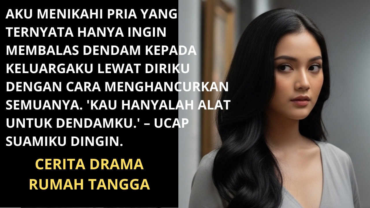 SUAMIKU BILANG AKU HANYA ALAT BALAS DENDAMNYA! DRAMA RUMAH TANGGA PALING MENYAKITKAN....