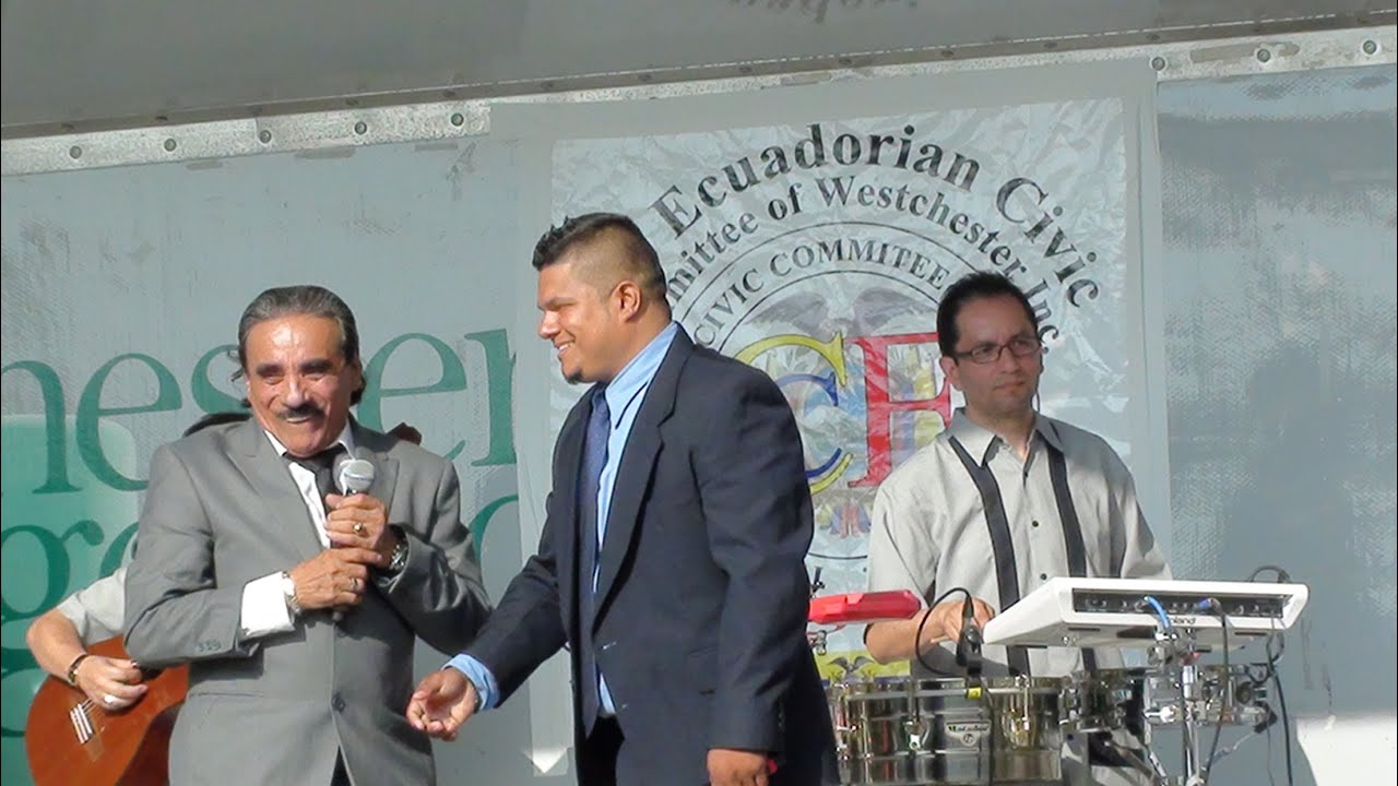 JUAN ALAVA EL TROVADOR Y SU SUCESOR LIN BAR, FESTTIVAL ECUATORIANO DE WESTCHESTER NY 2013