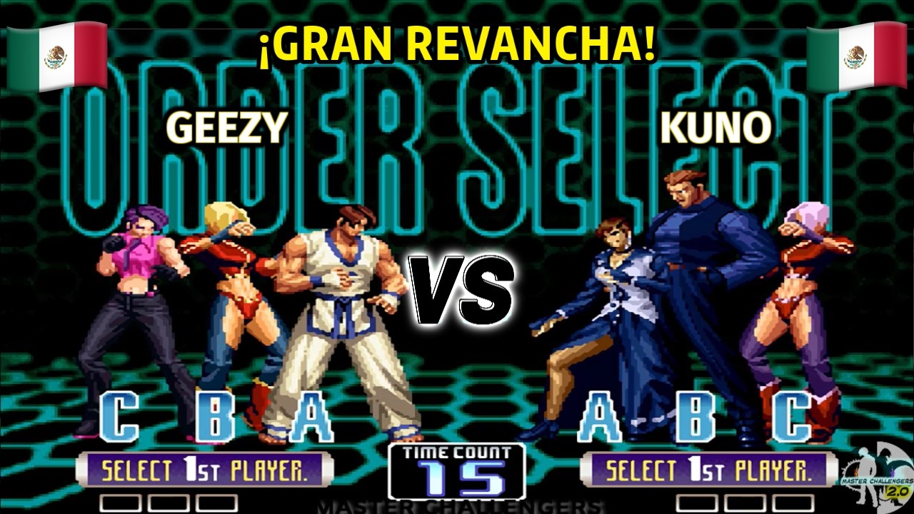 GEEZY vs KUNO FT5 REMATCH KOF 2002 ONLINE The King of Fighters