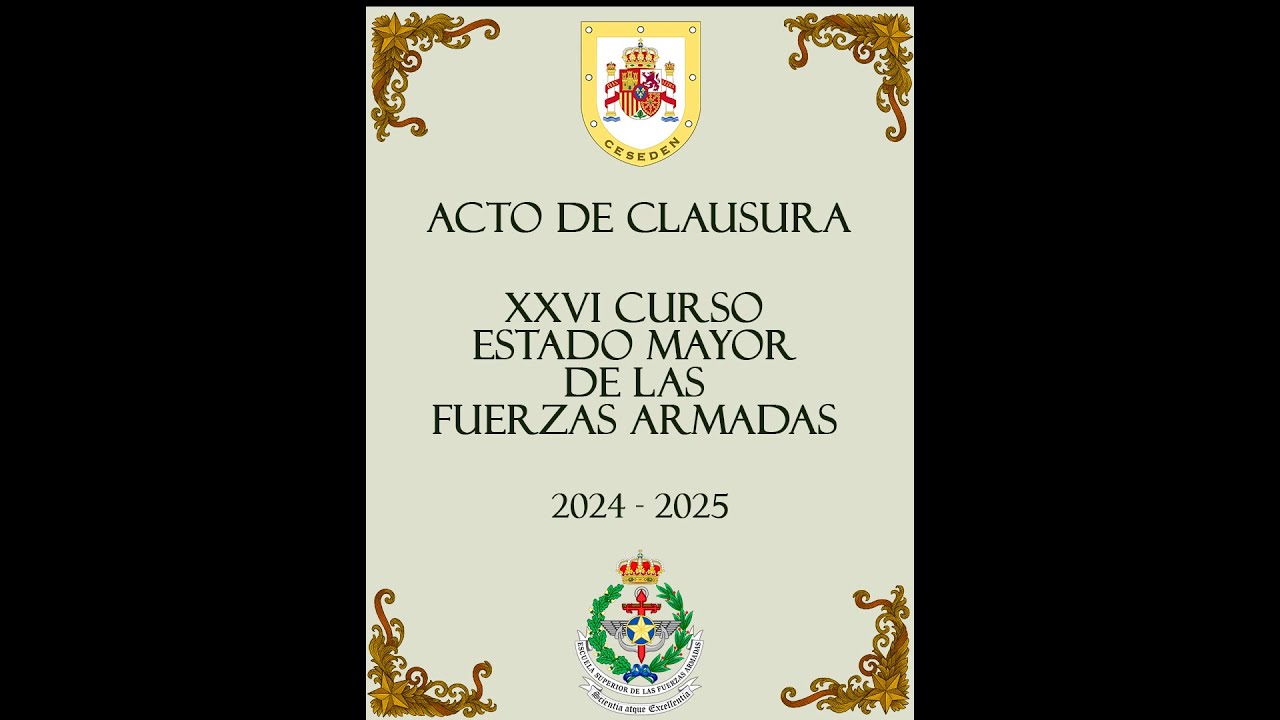 Acto de Clausura XXVI CEMFAS
