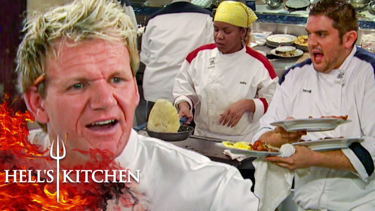 Blue Team Drowns Serving Marines as Julia Steps Up to Save Them | Hell's Kitchen