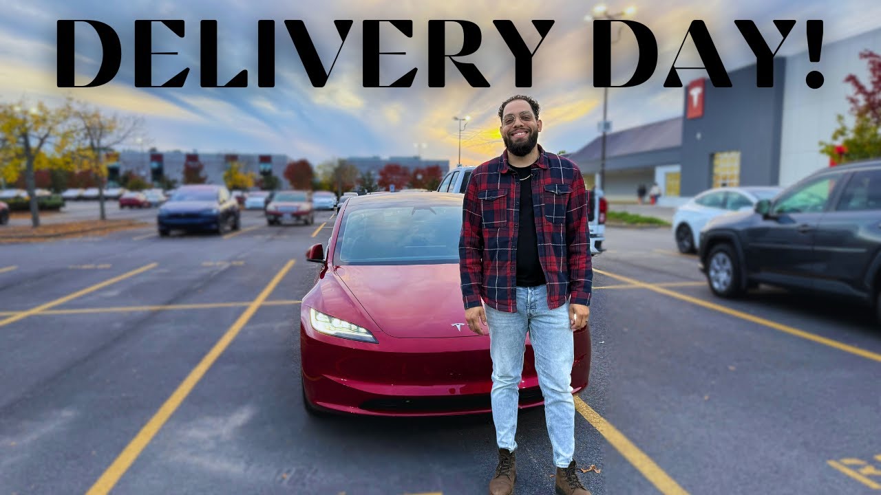 My First Ever EV! | Tesla Model 3 Delivery Day Experience