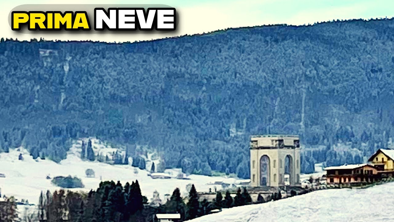 Arriva la NEVE ❄️ ad ASIAGO! Paesaggi incantati nell’altopiano dei 7 Comuni