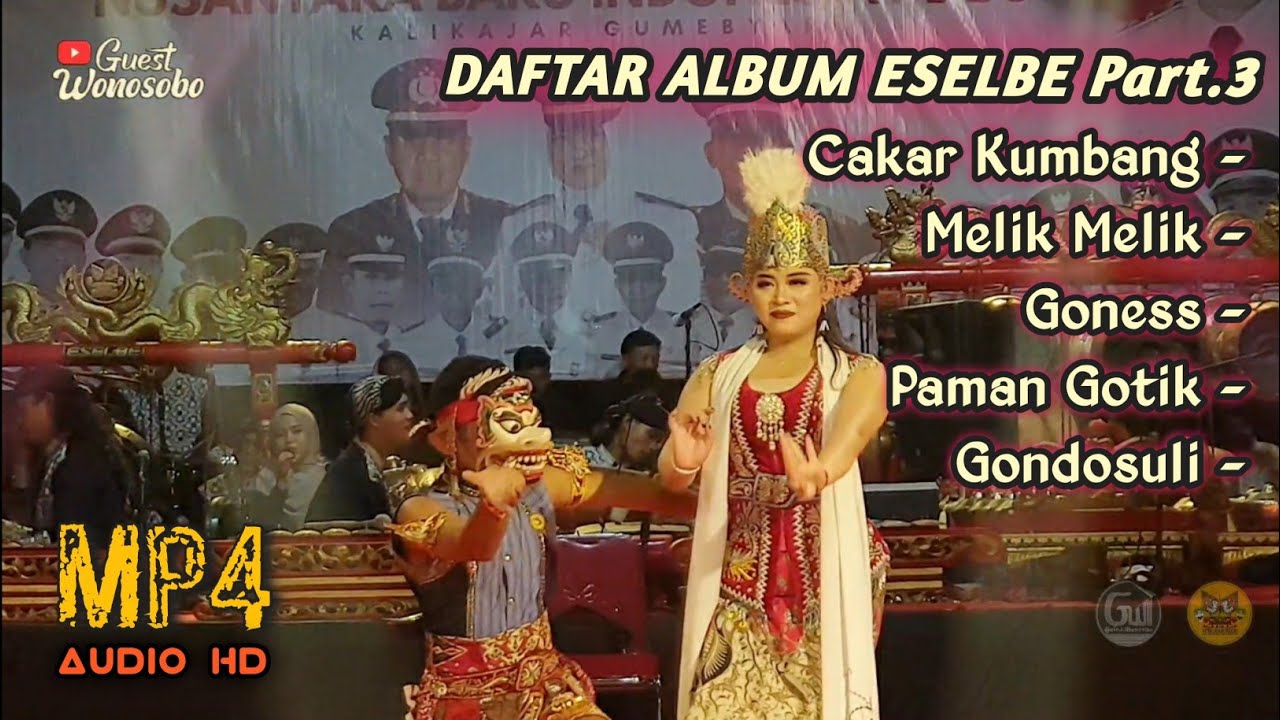 DAFTAR PUTAR ALBUM ESELBE, DIRGAHAYU INDONESIA Part-3