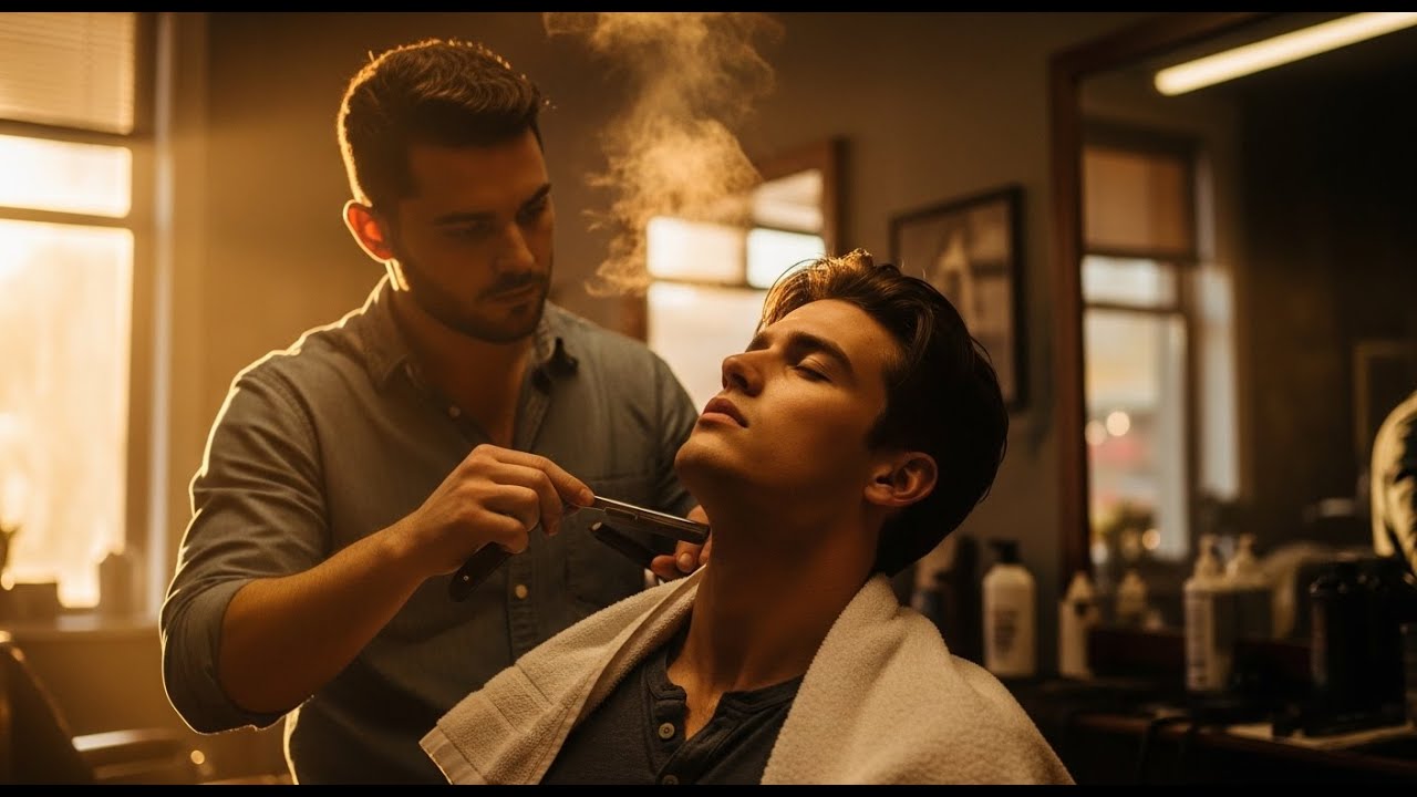 He Offered to Shave My Neck - His Breath Warm on My Skin | Gay Romance
