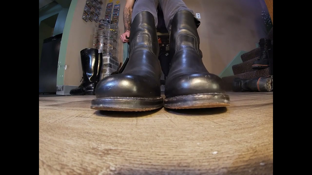 CLOSE UP Vintage Frye Campus Boots 2 Styles