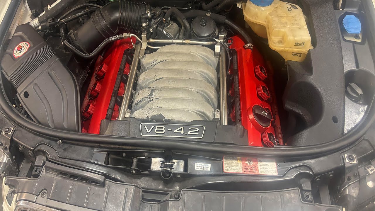 Fixing a Vacuum Leak on My B7 S4 | Audi 4.2 V8