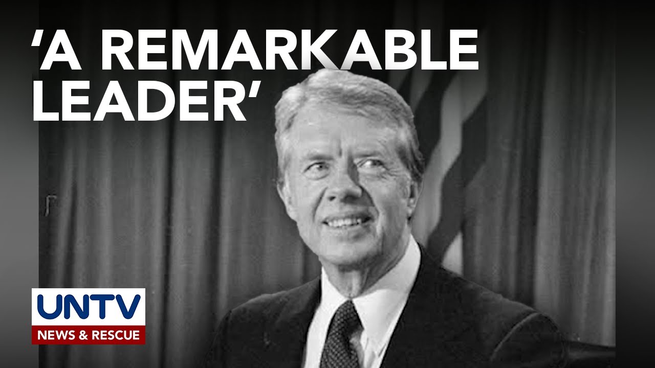 Dating US Pres. Jimmy Carter, pumanaw na sa edad na 100; Pakikiramay sa pamilya, bumuhos