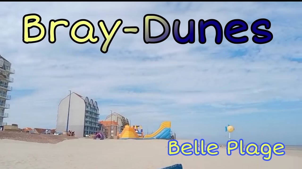 A la mer - Bray Dunes 🇫🇷 un belle plage||Dunkerque(France)