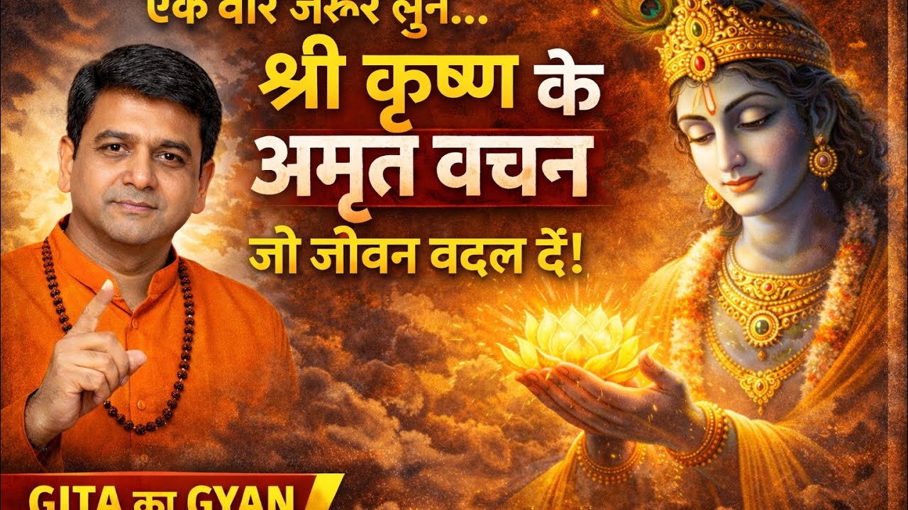 दिल को छू जाने वाला श्री कृष्ण का ज्ञान | Bhagavad Gita Updesh