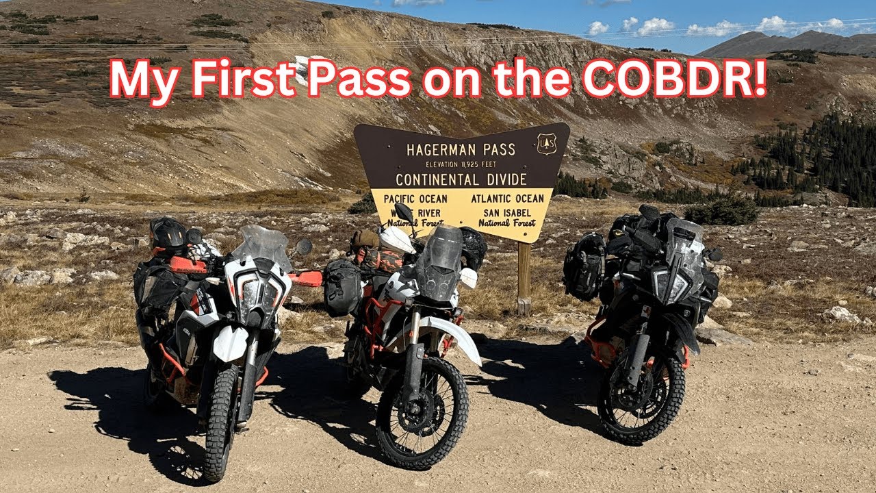 Doing my first off-road mountain pass! (Hagerman Pass) COBDR Day 2