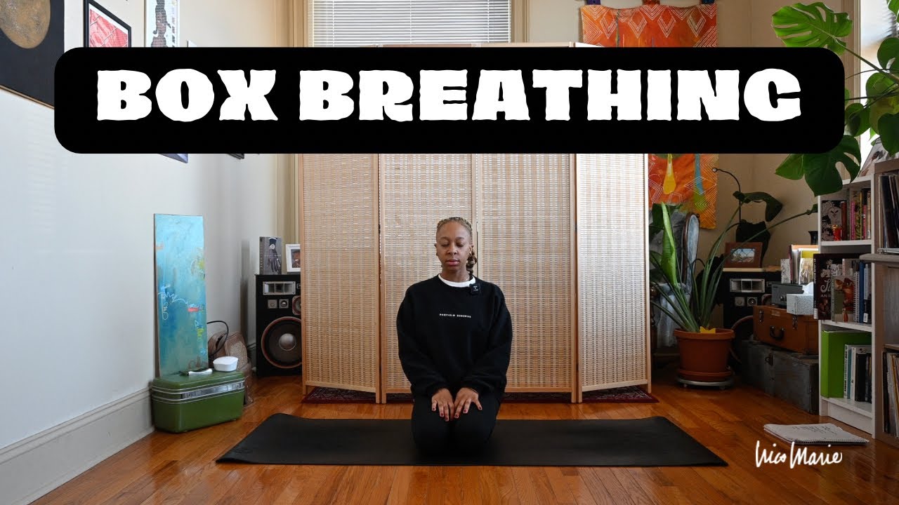 Box Breathing Tutorial | Reduces Anxiety & Stress